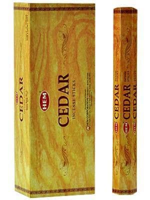 HEM - Cedar Hexa Incense Sticks
