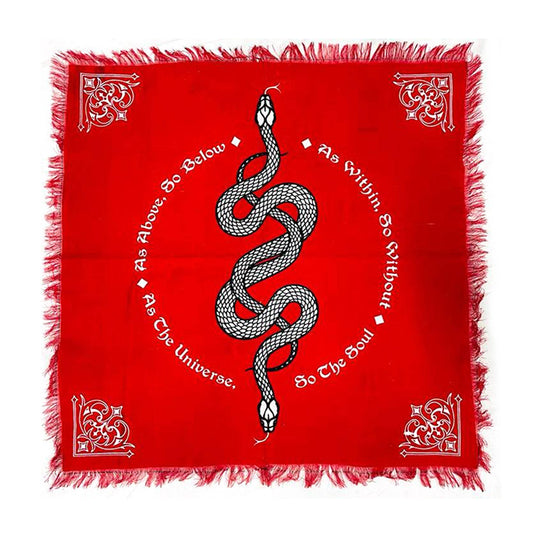 Serpent Altar Cloth (18 x 18 in.)