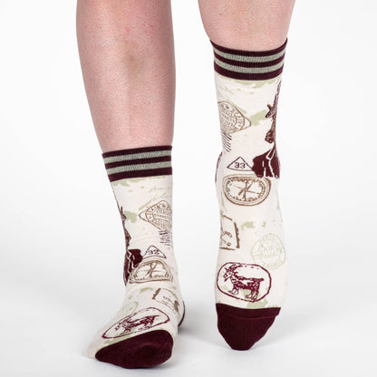 Dapper Goat Man Crew Socks - Black Magic Ritual Co.