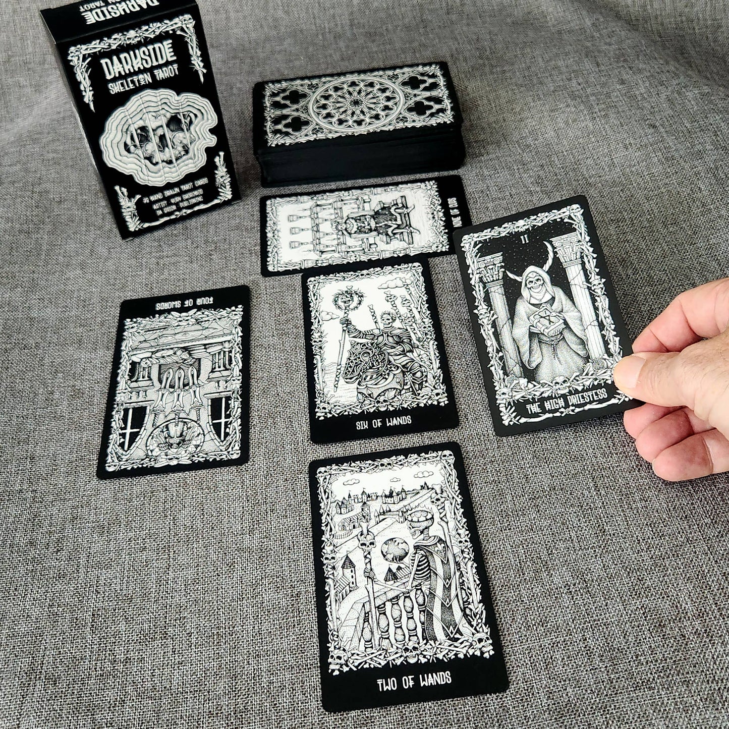 Darkside Skeleton Tarot Cards Deck Standard Edition