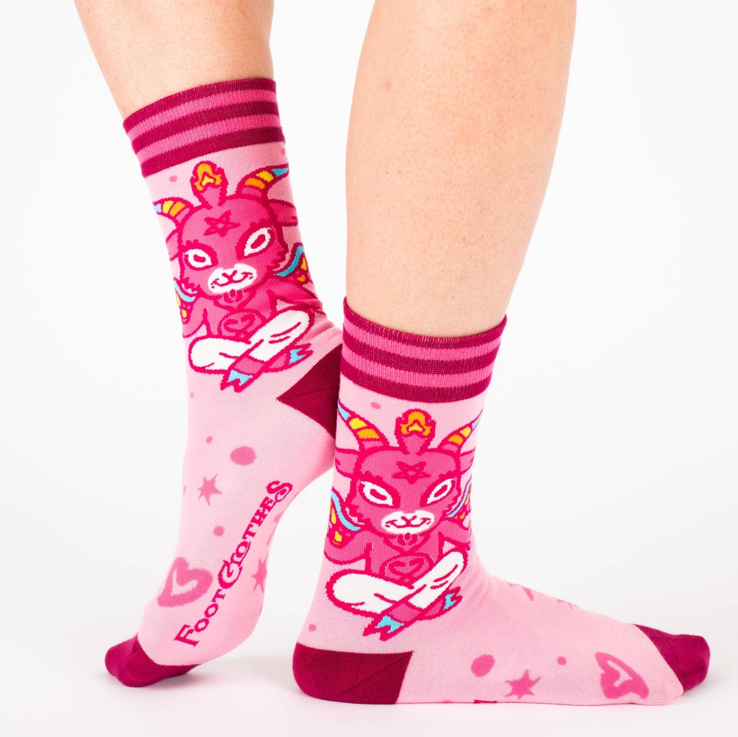 Cute Baphomet Socks - Black Magic Ritual Co.