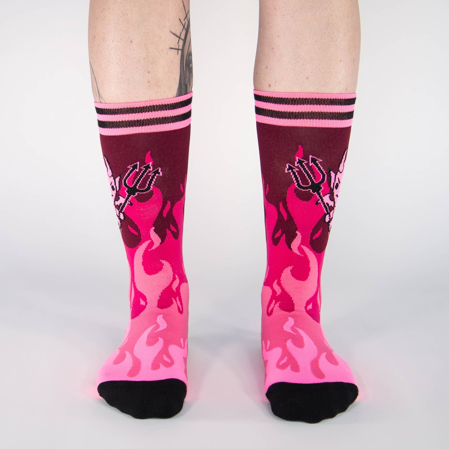 Hot as Heck FootClothes x DWYBO Crew Socks