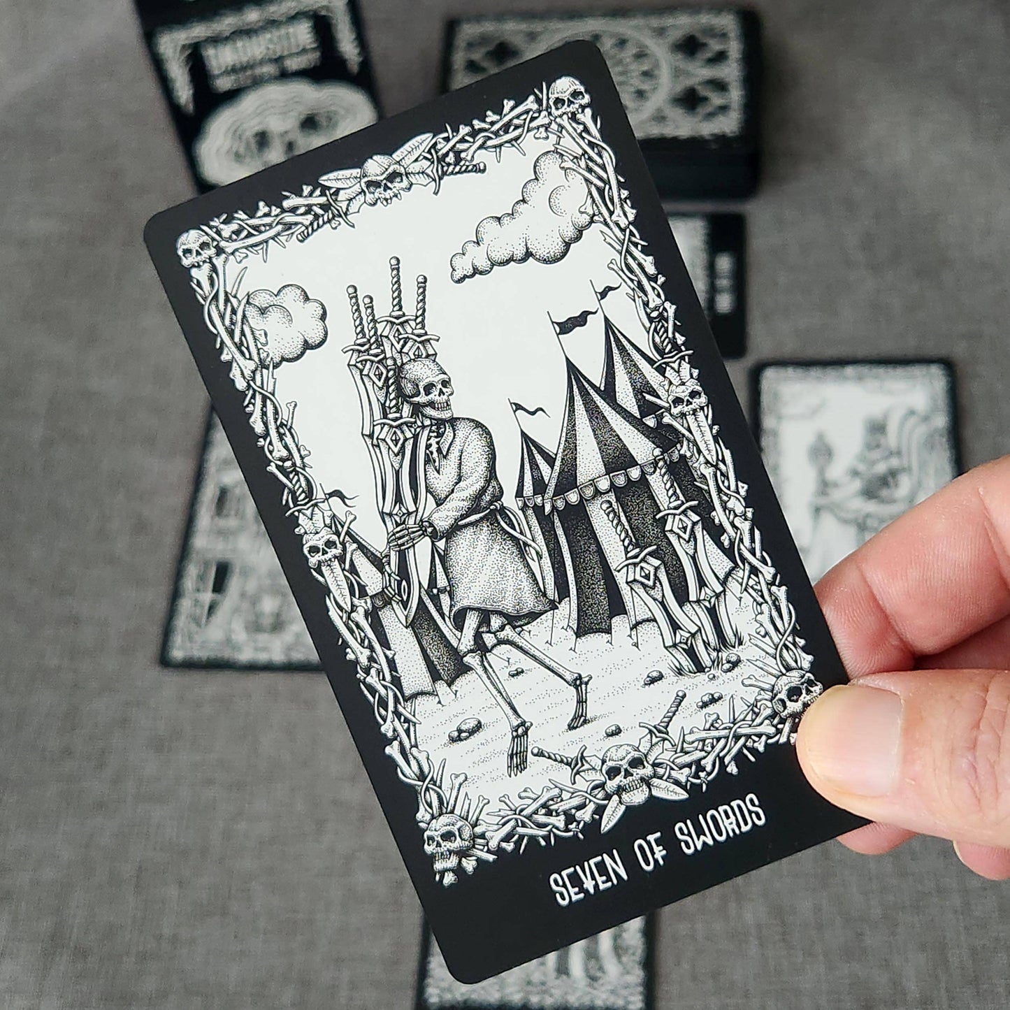 Darkside Skeleton Tarot Cards Deck Standard Edition