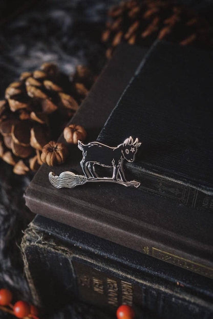 Learning to Fly Enamel Pin - Black Magic Ritual Co.