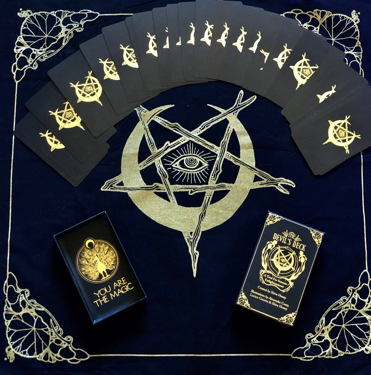 The Sight Altar Cloth//Satanic Altar Cloth