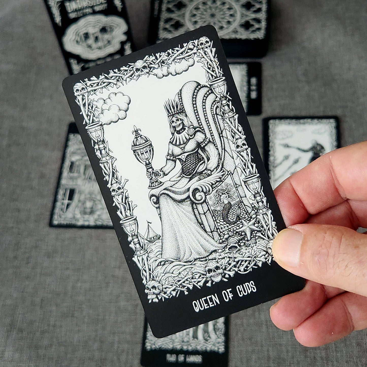 Darkside Skeleton Tarot Cards Deck Standard Edition