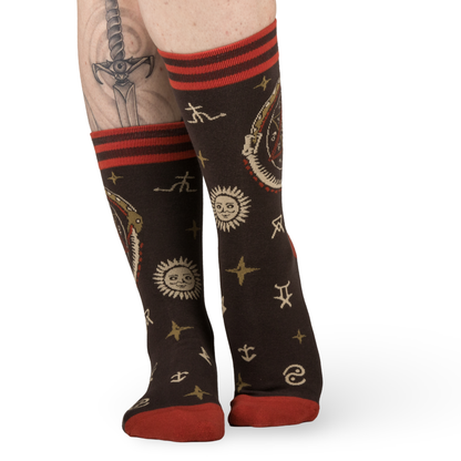 Infernal Alchemy Crew Socks