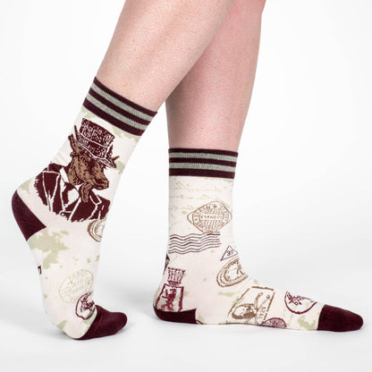 Dapper Goat Man Crew Socks - Black Magic Ritual Co.