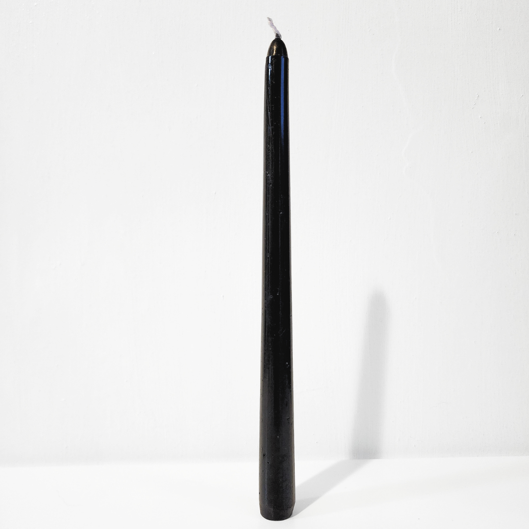 Black Taper Candles